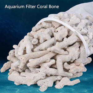 High Quality Natural Coral Bone Biochemical Ball Filter Media Nitrifying Bacteria House Fish Tank Clean Water  Materials