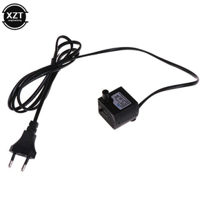 1.1M AC 220V 3W Water Pump Fish Tank Filter Submersible Pump Ultra-quiet Aquarium Fountain Air Fish Pond Tank EU Plug