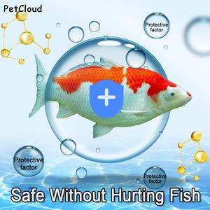 Aquarium Water Purification Remove Fish Tank Impurities Soften Water Treatment Prevent Fish Diseases Fish Tank Cleaning Tool