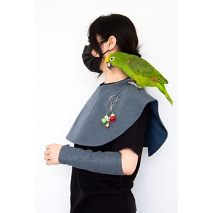 Parrot Anti-Scratch Shoulder Protector Arm for Protection Multi-Functional Shoulder Pad Diaper Shawl for Small Medium Bird