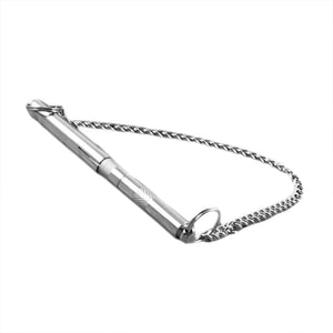 Dog Whistle Stop Barking Stainless Steel Dog Silent Ultrasonic Sound Trainer Stainless Steel Training Behavior Aids Dog Whistle