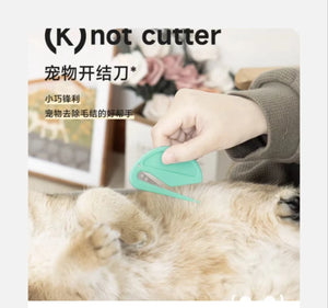 New Cat Dog Comb Pet Open Knot Comb Cat Puppy Hair Fur Shedding Grooming Trimmer Comb Blade Comb Cat Brush