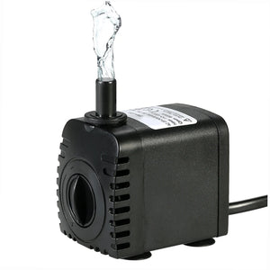 600L/H 8W Water Pump Submersible Pump For Aquarium Fountain Pond Pump Fish Tank Garden Pond Pumps Fountain Mini Pomp 110-240V 4W