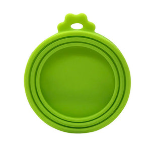 1/2PCS Silicone Canned Lid Sealed Feeders Food Can Lid For Puppy Dog Cat Storage Top Reusable Cover Lid Health Pet Daily