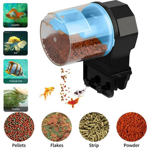 Automatic fish tank feeder intelligent timing automatic feeder aquarium goldfish feeder large capacity fish aquarium  feeder