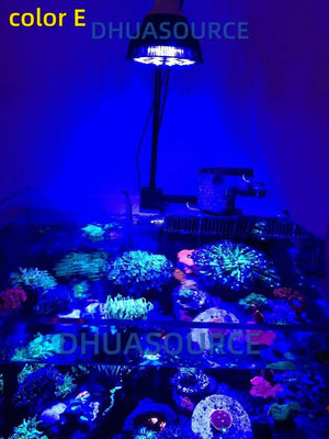 Full specturm LED Aquarium Reef Light 54w Grow lamp fish tank bulb  for Coral Fish Saltwater NanoTank Plant SPS LPS