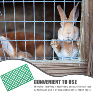 Pet Bedding For Small Animals Rabbits Pet Supplies Nest Mats Floor Urine Drain Pad Leaky Board Cage Plastic Foot Plate Cage Mat