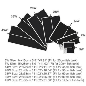 5-45W Terrarium Reptiles Heat Mat Climbing Pet Heating Warm Pads Adjustable Temperature Controller Mats Reptiles Supplies