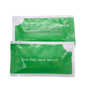 10PCS Canine CDV CPV Distemper Parvovirus Test Paper Kit Raid Strip Card Pet Dog Home Clinic Use Health Detection For Veterinary