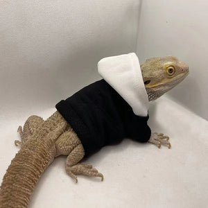 Lizards Clothes for Bearded Dragon Geckos Reptiles Apparel Hand-made Hoodies Skin Protection Sweater Coat for Party Drop Ship