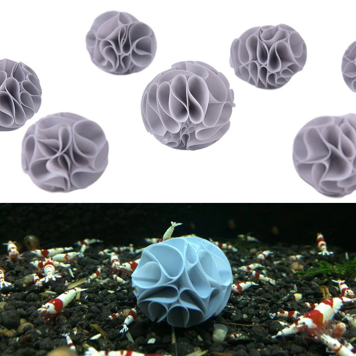 20/10pcs Aquarium Shrimp Fish Dodge Shrimp Hiding Ball From the House Breeding to Avoid Watch the Shrimps Fish Tank Decoration