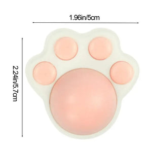 Catnip Ball Toy Flexible Cat Nips Toys Cute Cat Paw Shape Chew Maintain Intestinal Health Toy Cats Oral Care Toys For Cats Adult