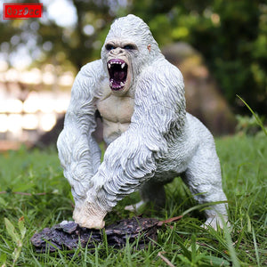 OozDec Gorilla King Kong Toys Warrior Fight Mode  PVC Animals Model Decoration Action Figures Role Playing Story Toy Kids Gift