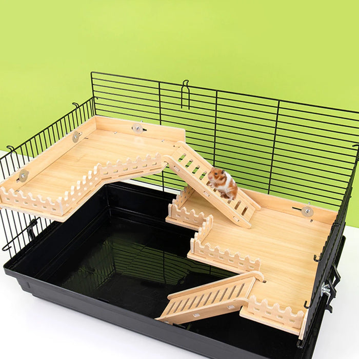 Hamster Playing Platform Bridge Rodents Chew Toy Pet Supplies For Guinea Pig Ferret Chinchillas Reptile Accessories Climb Ladder