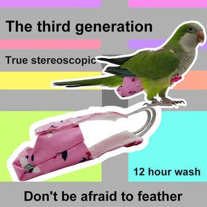 Parrot Nappy Adjustable Pigeon Diapers Parakeet Flight Suit Waterproof Washable Cockatiel Cloth Pet Supplies Bird Accessories