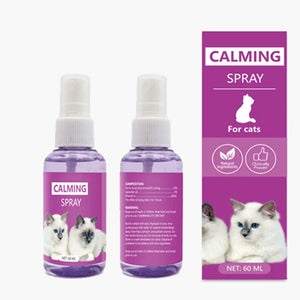 60ml Calming Spray Feline Anti Stress Pheromone Emotional Soothing FAST AND EFFECTIVE Health Supplies for Cats