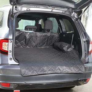 For Honda Pilot 2015-2022 Trunk Mat Tarpaulin Waterproof Oxford Cloth Dog Cat Back Seat Covers Car Protection Blanket