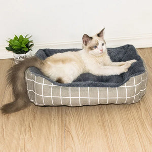 Comfortable Pet Nest Cat Beds Thicken Pet Mats Dog Bed for Small Medium Large Pet Dogs Sofa Bed Keep Warm Kennel Sleeping Beds