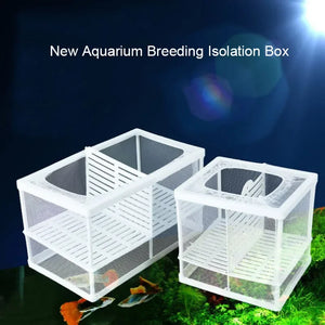 Plastic Aquarium Fish Breeding Isolation Box Fish Tank Aquarium Breeder Hatching Incubator Fish Tanks Isolator Accessories New