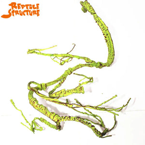 Reptile Landscaping Vine Fake Branches Rainforest Foam Rattan Terrarium Decor Habitat Decoration for Lizard Chameleon