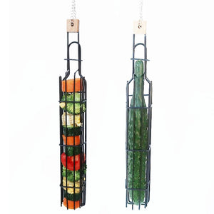 Parrot Water Fruit Basket Birds Fruit Vegetable Rack Food Pendant For Parakeet Metal Feeding Device Birds Cage Feeder