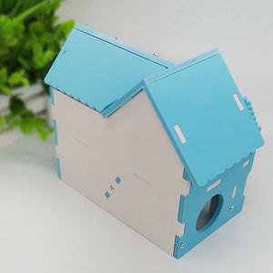 Hamster Villa Toy Plastic 2-Layer Small Animal Hideout House Hamster Playhouse Pig Rat Hamster Villa House Small Pet Cage Toy