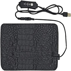 5V USB Pet Warmer Heating Pad Electric Bed Winter Warm Carpet Adjustable Temperature Controller Reptile Dog Mat Tools Two Sizes