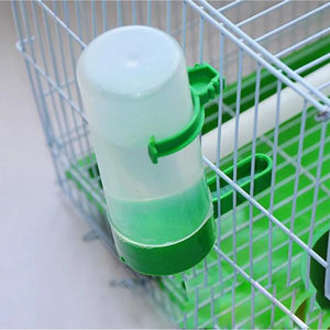 2 Pcs Pet Bird Drinker Feeder Food Spoon Bird Supplies Parrot Parakeet Automatic Water Cups Bottle Feeder Bird Accessories