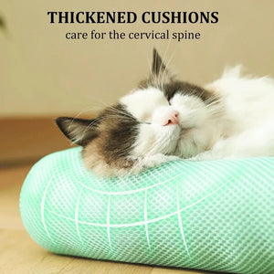 Summer Cooling Pet Cat Bed Cushion Ice Pad Dog Sleeping Square Mat for Puppy Dogs Cats Pet Kennel Top Quality Cool Cold