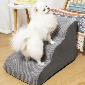 Pet Ladder Small Animals Anti Slip Bedding Pet Supplies Dog Stairs Steps Cat Ramp Dog Ramp for Sofa Play Cars Tall Bed Couch