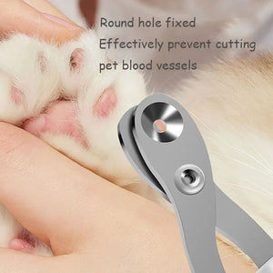 Professional Pet Nail Clipper Pet Nail Clipper Claw Hole Design Grooming Scissors for Small Dogs Cats Scissors Dog Accessories