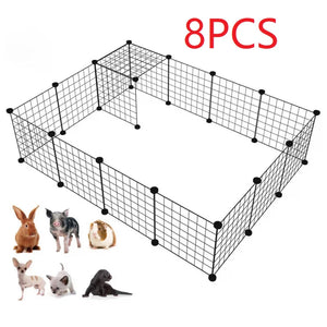 DIY Pet Cat Cage Large Indoor Large Indoor House Outdoor Large Cat House Villa Multi Door & Window Folding Detachable Large Hous