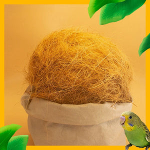 Natural Coconut Husk Fiber Flowerpot Cover Insect-proof Protect Garden Flower Plant Soil Keep Warm Reptile Bedding Bird Nest