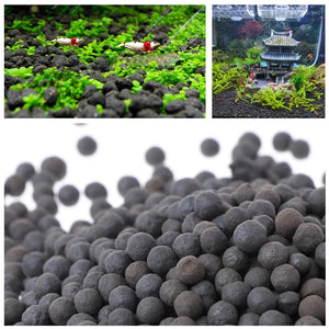 50-200g Fish Tank Water Plant Fertility Substrate Aquarium Plant Soil Substrate Gravel Aquatic Decoration Grass Plant Mud Soil