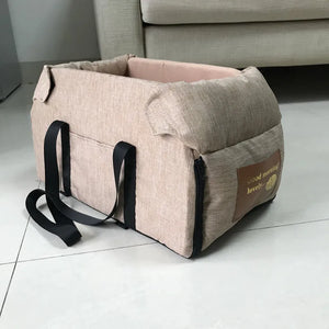 Pet Dog Car Seat Bed Car Central Seat Cat Dog Travel Portable Carrier for Safety Bag Dog Pet Accessories 펫 여행 고양이 개 좌석 침대 운송