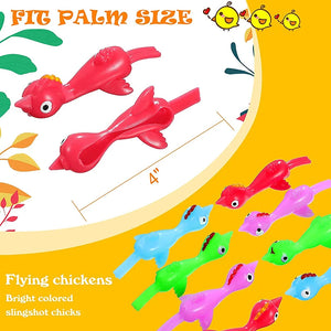 Slingshot Chicken Funny Rubber Flicking To Ejection Toy Turkey Flingers Stretchy Game Party Favor School Activity Gifts