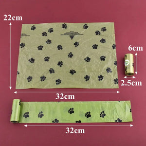 Pet Biodegradable Trash Bag 36-42 Rolls Dog Poop Bags Bulk  cented Poo Bag Degradable Cat Waste Bags Dog Poop Dispenser