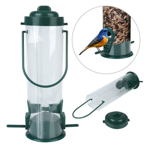 Wild Bird Seed Feeder Pet Supplies Outdoor Decoration Bird Feeding Tool Hanging Garden Paddock Bird Feeder