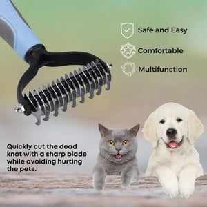 New Professional Pet Cat Hair Removal Comb Brush Dog Grooming Shedding Tools Puppy Hair Shedding Trimmer Pet Fur Trimming Combs