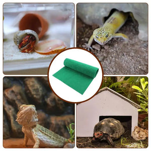 Reptile Carpet Terrarium Liner Bedding Reptile Substrate Mat Safe And Comfortable Reptile Cage Mat For Snake Gecko Lizard