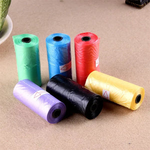 200pcs/10Rolls Pet Poop Bags Dog Cat Eco-Friendly Waste Pick Up Clean Bag Pet Accessories