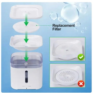 Automatic Watering Filter Element  Water Fountain 5PCS Filter 3.0 Cats Health Water Fountain Replacement  Pet Watering Supplies