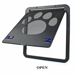 Pet Door Secure Lockable Magnetic Screen Medium And Large Dog Guayin Door Anti Bite Small And Medium Cat Screen