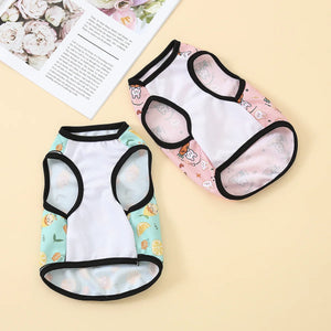 Dog Clothing Summer Soft Cat Shirt For Cats Spring Medium York T-Shirt Pet Puppy Sweatshirt York Apparel Cooling Vest