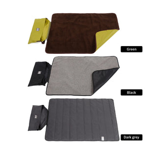 Outdoor Pets Dog Mat Portable Blanket Cats Bed Cushion Reversible Waterproof Sleeping Pad Foldable Camping Travel Mat for Puppy