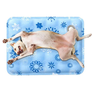 Dog Cooling Mat Summer Pet Self Cooling Pad Cat Bed Mat For Small Medium Large Dogs Indoor Dog Crate Mat