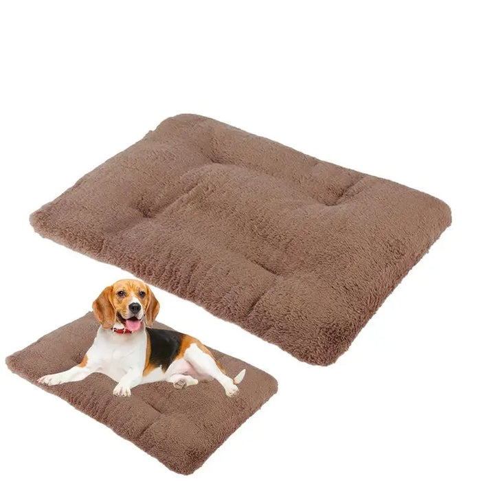 Winter Pet Self-Heating pad Fluffy Dog Cat Warm Sleep Mattress for Small Dog Cat  Pet Supplies  Non-slip Self-Heating  Bed Mat