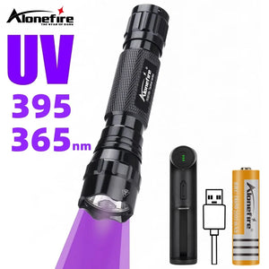 10W 365&395nm Ultraviolet UV Flashlight Invisible Ink Marker Scorpion Cat Dog pet urine Money Ore Hotel health Detection 501B