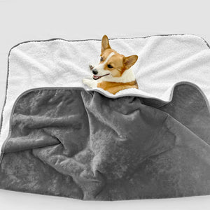 Waterproof Dog Blankets for Pet Sofas Mat for Large Dog Pad, Cat Sleeping Pee Proof，Reversible cozy cat calming Warm Blanket