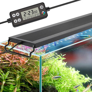 60/75/90CM 24/7 Lighting Aquarium LED Light Sunrise Daylight Moonlight Adjustable Timer Adjustable Brightness Fish Tank Light